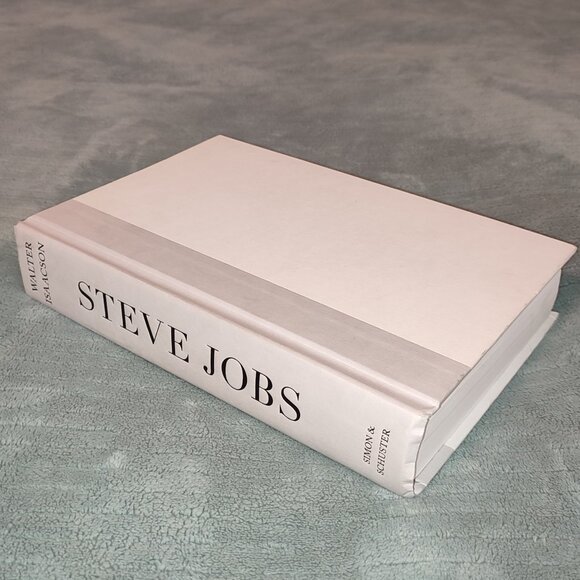 Book Steve Jobs Biography Walter Isaacson hardcover Simon Schuster Bestseller - Picture 1 of 11
